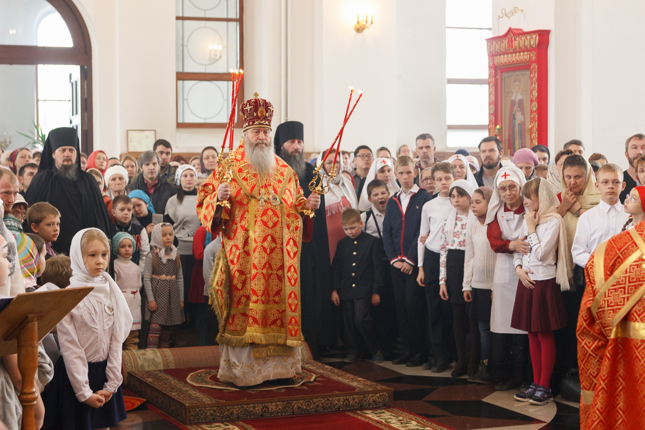 Детская Литургия в Троице-Владимирском соборе
