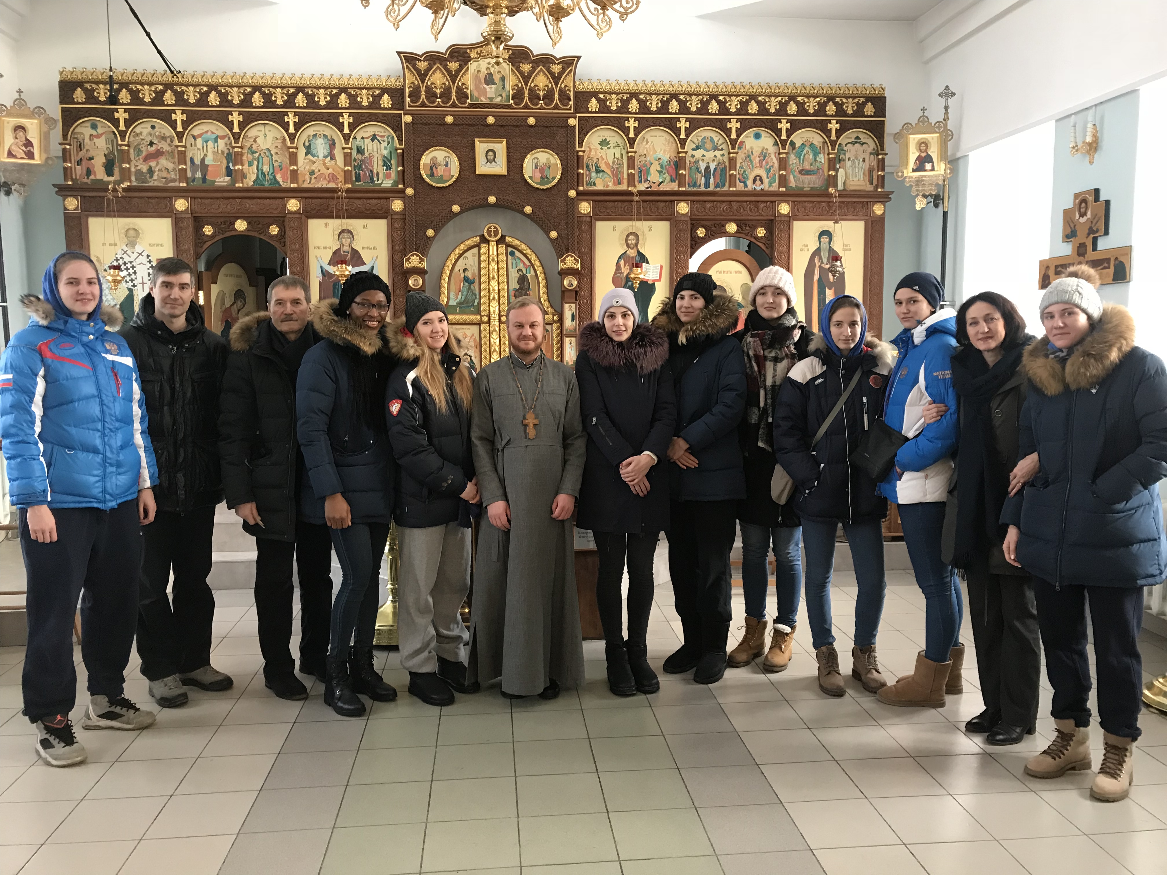 В храме святого князя Олега Брянского состоялся молебен для спортсменов