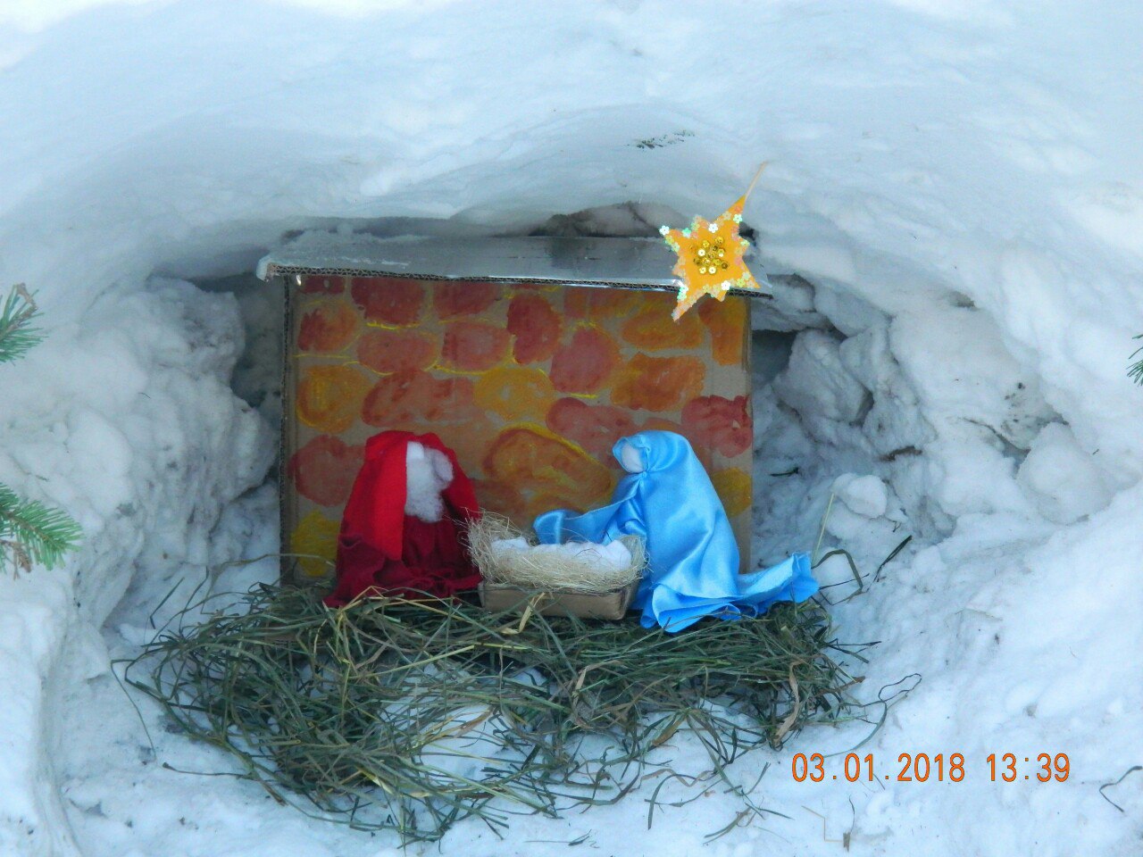 В светлый праздник Рождества Христова были подведены итоги городского конкурса "Рождественский вертеп", объявленного Новосибирской епархией