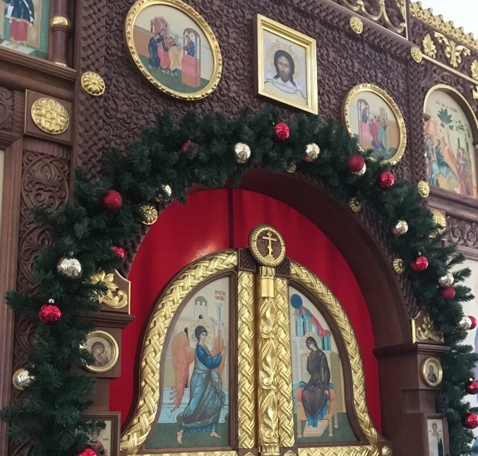 29.12.2019 прихожане начали украшать храм к светлому празднику Рождества Христова