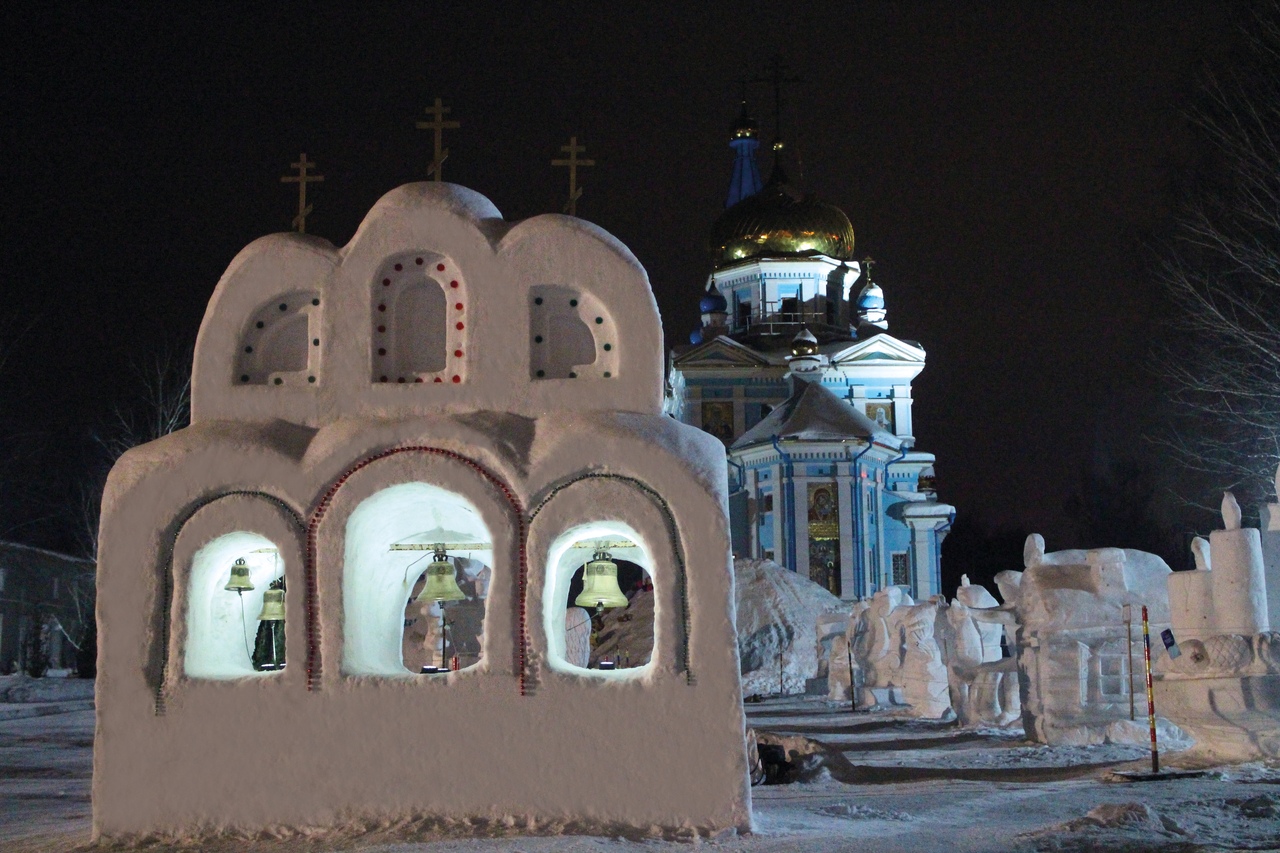 В Новосибирске пройдет X Рождественский фестиваль снежной скульптуры