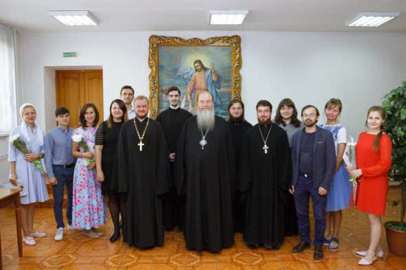16 августа Митрополит Тихон поблагодарил православную молодежь за организацию праздника в День семьи и верности