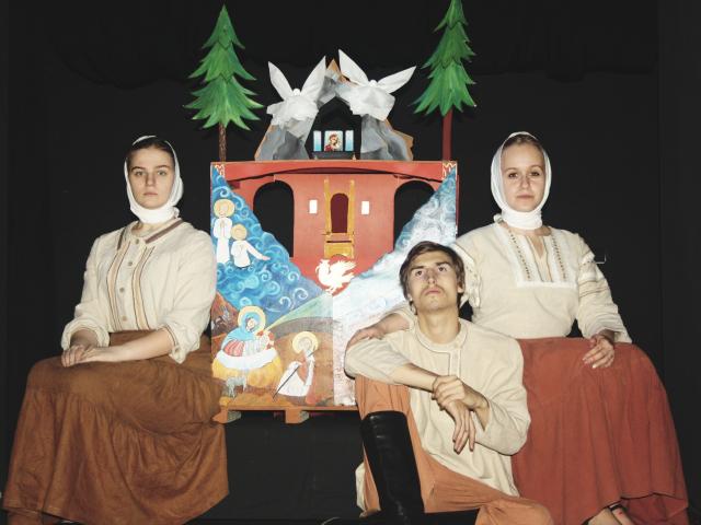 "Рождественская история" в Новосибирском областном театре кукол