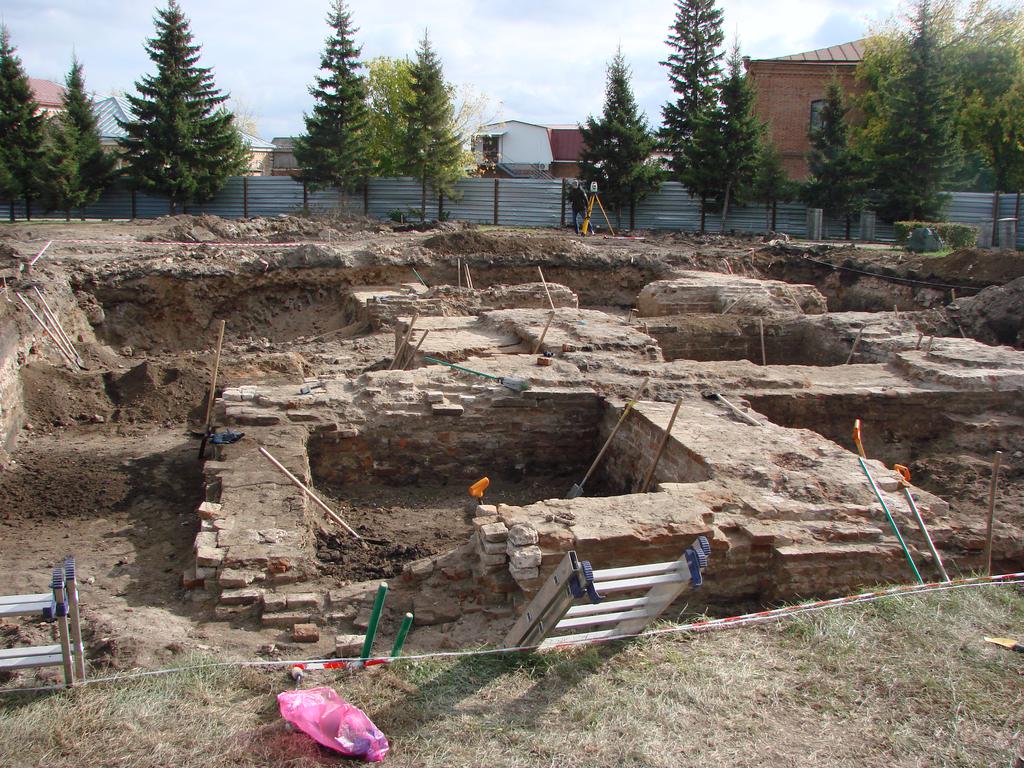 Начались раскопки на месте Спасского собора в г.Куйбышеве