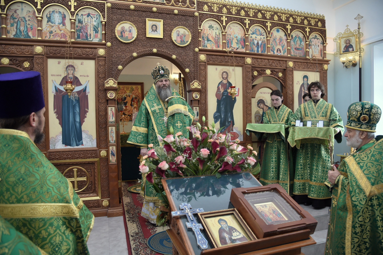 Престольный праздник в храме во имя преподобного и благоверного князя Олега Брянского