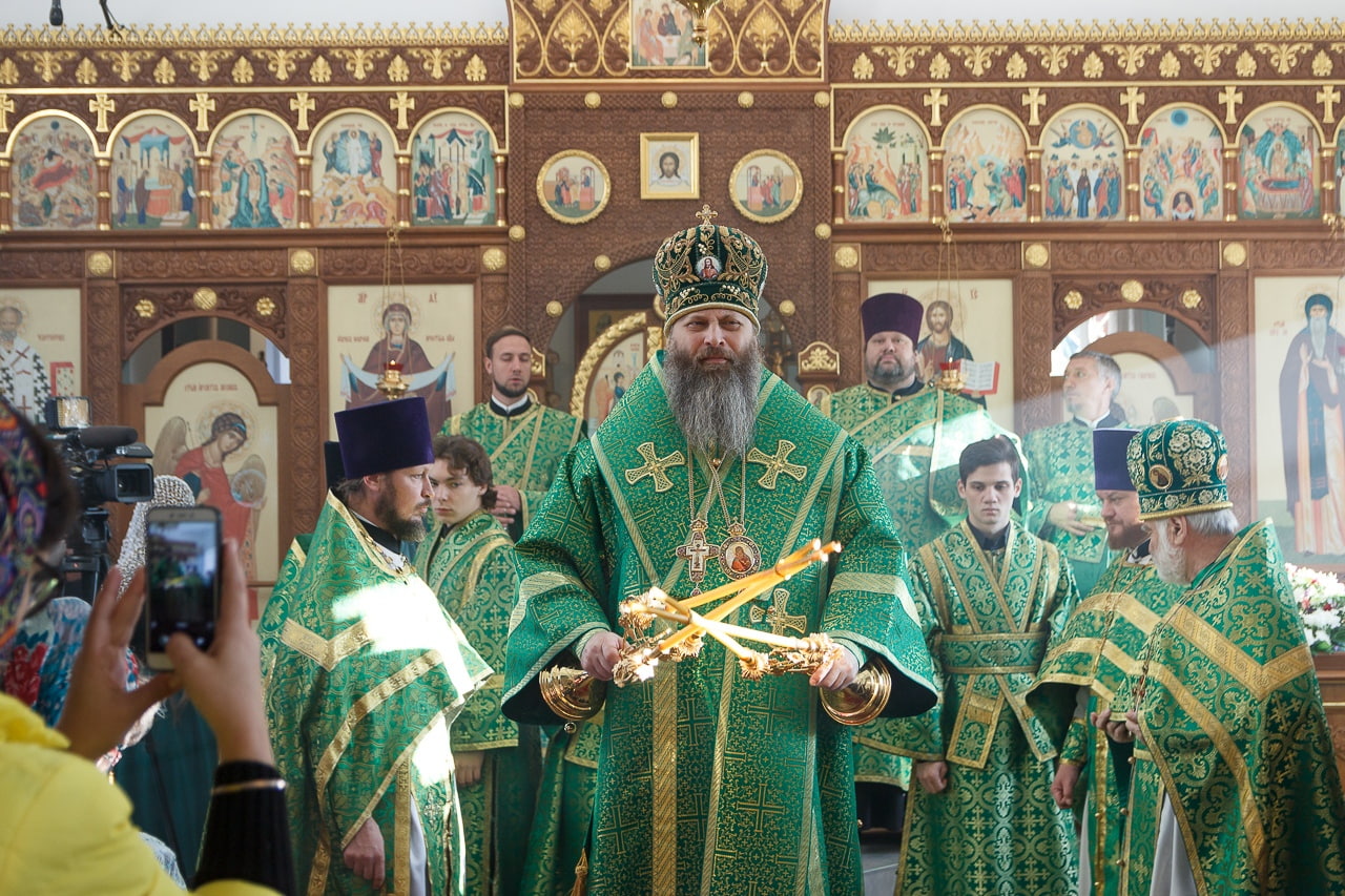 В храме во имя преподобного князя Олега Брянского прошли престольные торжества