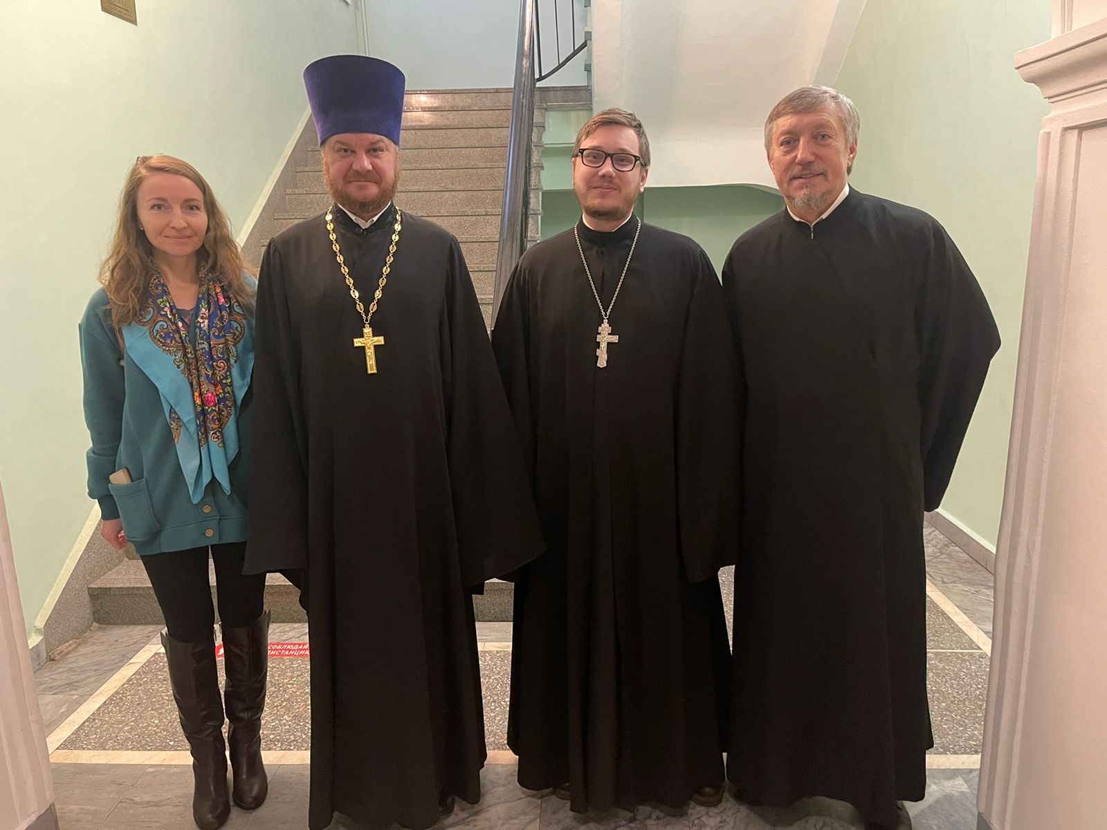 Духовенство и прихожане храма приняли участие в пленарном заседании XXVI Новосибирских Рождественских образовательных чтений