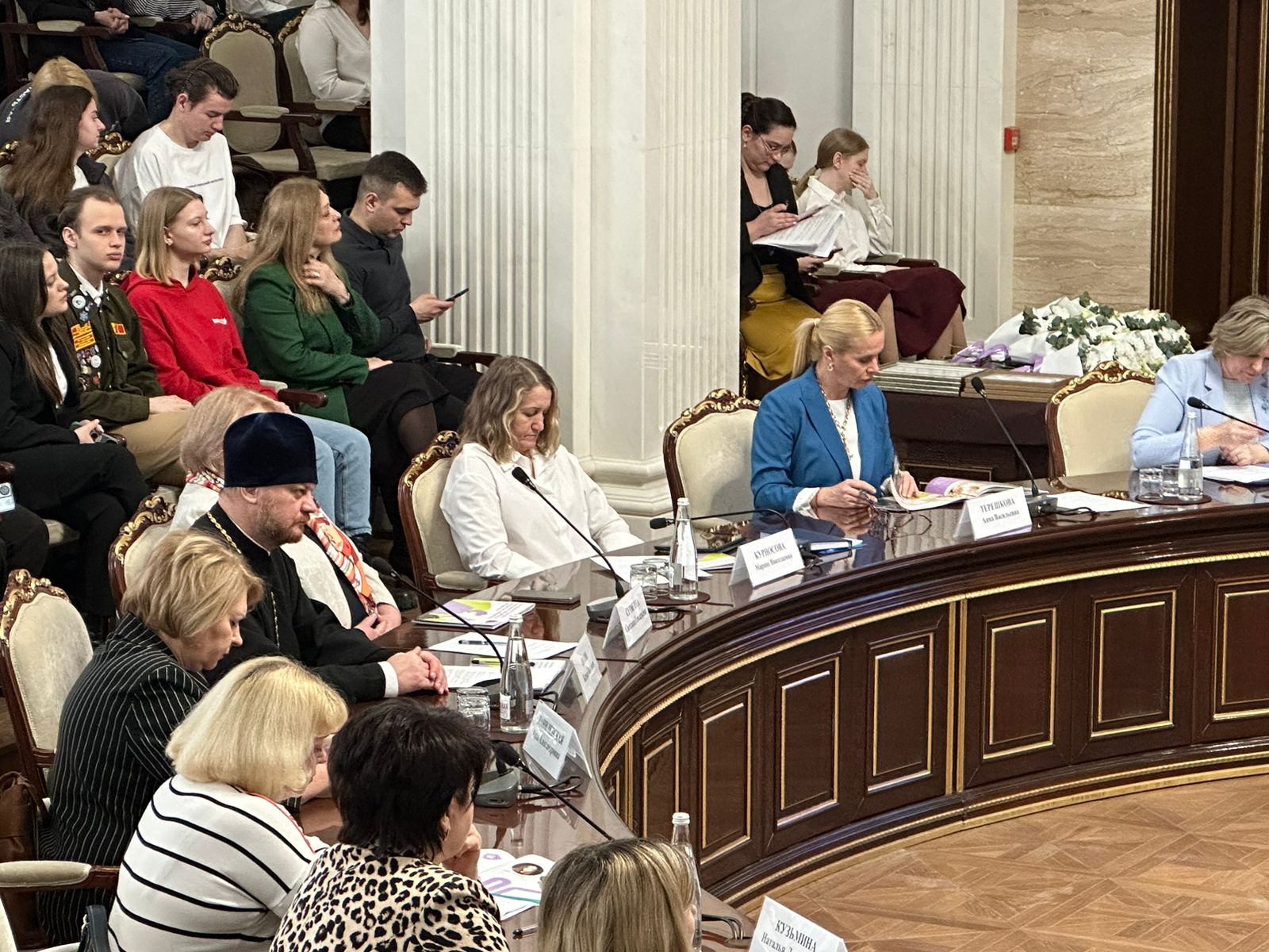 Иерей Иоанн Кизюн-Войтович принял участие в заседании расширенной коллегии департамента молодежной политики Новосибирской области 